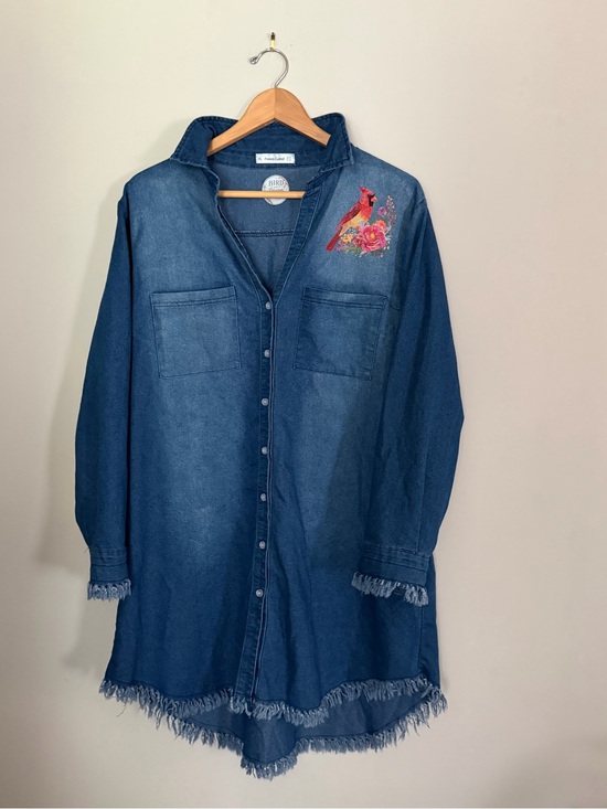 Francis Cabrel Dresses & Skirts - Francis Cabrel | 10 U.S. XL | Cardinal Bird | ♦️ Read Description